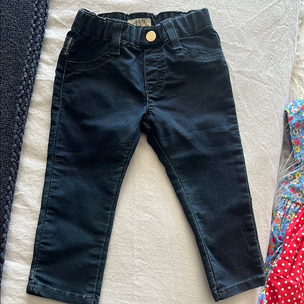 Armani baby Black Denim Jeans